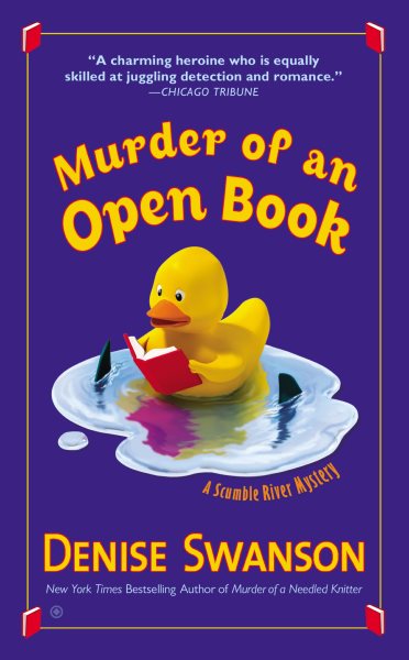 Murder of an Open Book (Scumble River Mystery) cover