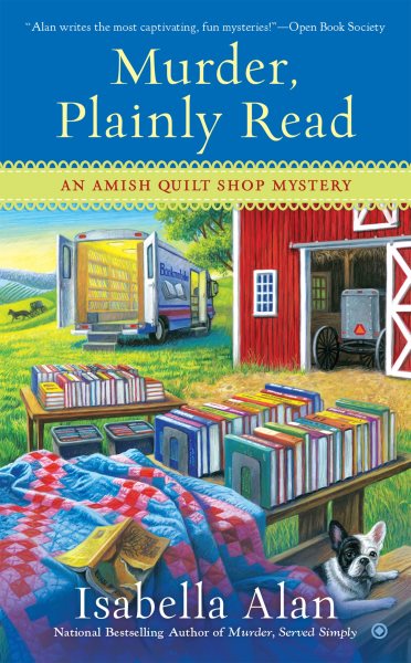 Murder, Plainly Read (Amish Quilt Shop Mystery) cover