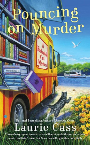 Pouncing on Murder (A Bookmobile Cat Mystery) cover