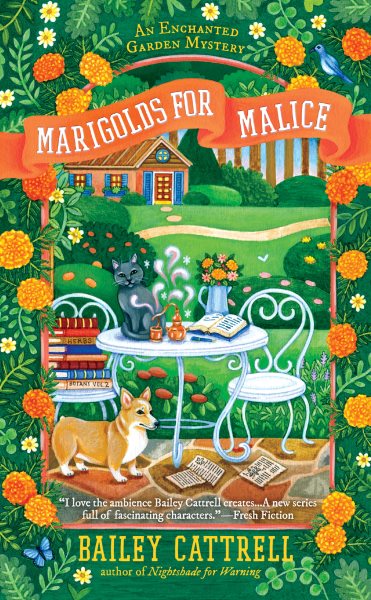 Marigolds for Malice (An Enchanted Garden Mystery) cover