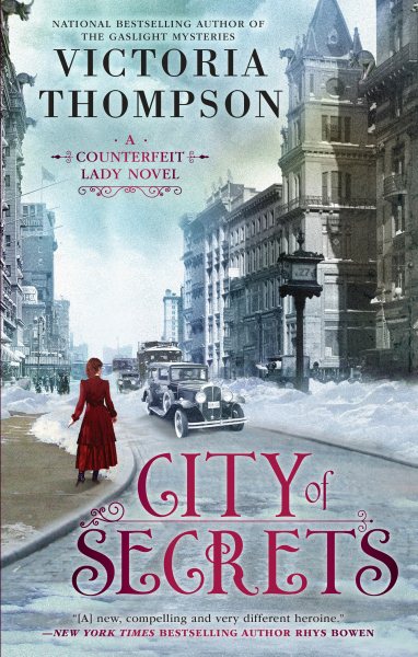 City of Secrets (A Counterfeit Lady Novel) cover