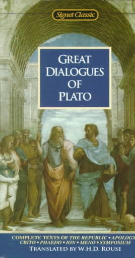 Great Dialogues of Plato (Signet Classics) cover