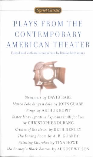 Plays From the Contemporary American Theater (Signet Classics) cover