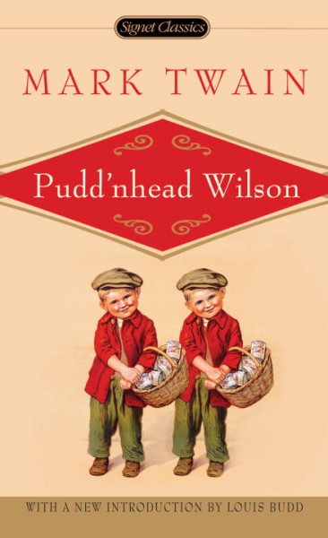 Pudd'nhead Wilson cover
