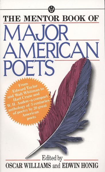 The Mentor Book of Major American Poets cover