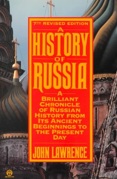 The History of Russia: Seventh Revised Edition (Meridian) cover