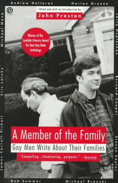 Member of the Family: Gay Men Write About Their Families cover