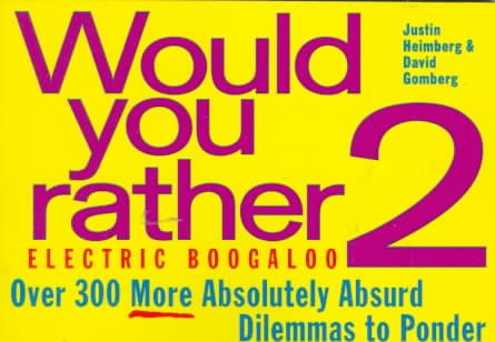 Would You Rather...? 2: Electric Boogaloo cover