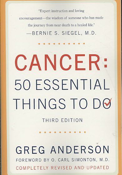 Cancer: 50 Essential Things to Do: Third Edition cover