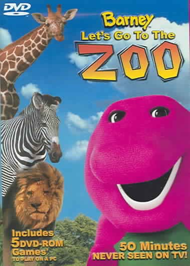 Barney - Let's Go to the Zoo cover