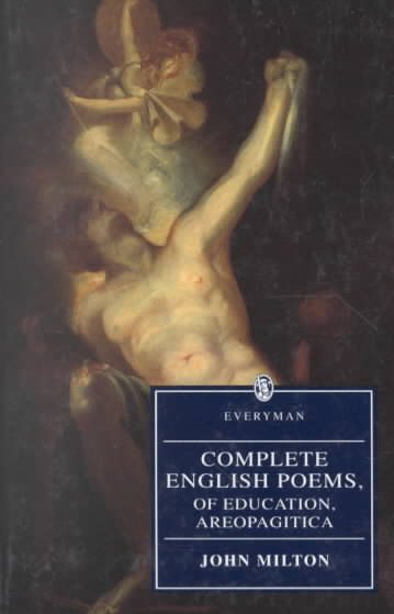 Complete English Poems, of Education, Areopagitica (Everyman's Library (Paper)) cover