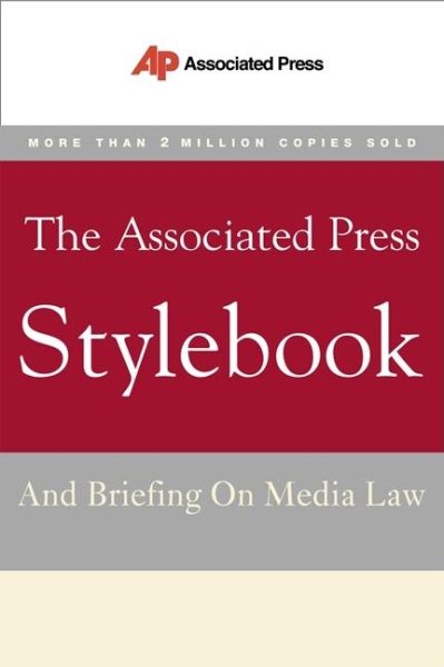 The Associated Press Stylebook and Briefing on Media Law cover