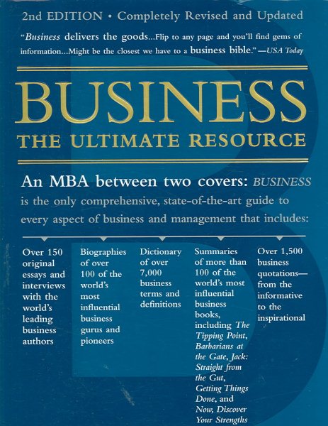 Business: The Ultimate Resource cover