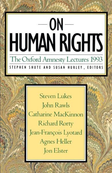 On Human Rights (Oxford Amnesty Lectures) cover