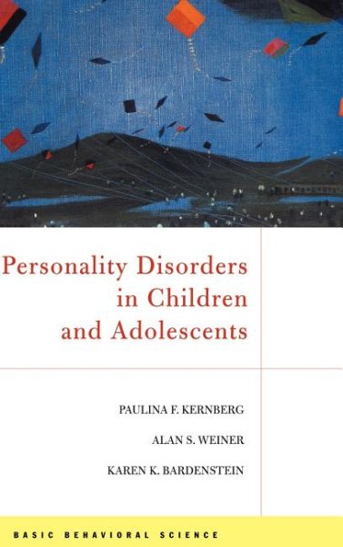 Personality Disorders In Children And Adolescents cover
