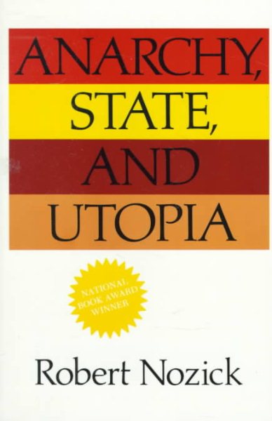 Anarchy, State, and Utopia cover