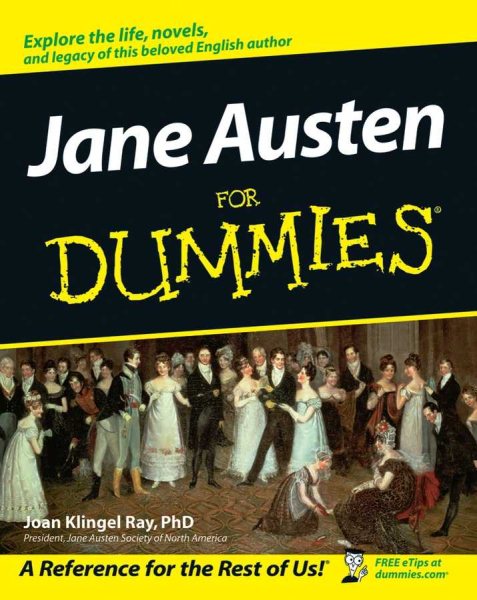 Jane Austen For Dummies cover