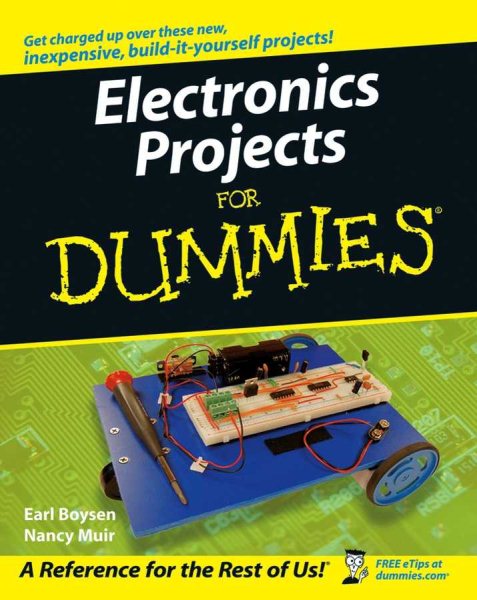 Electronics Projects For Dummies cover