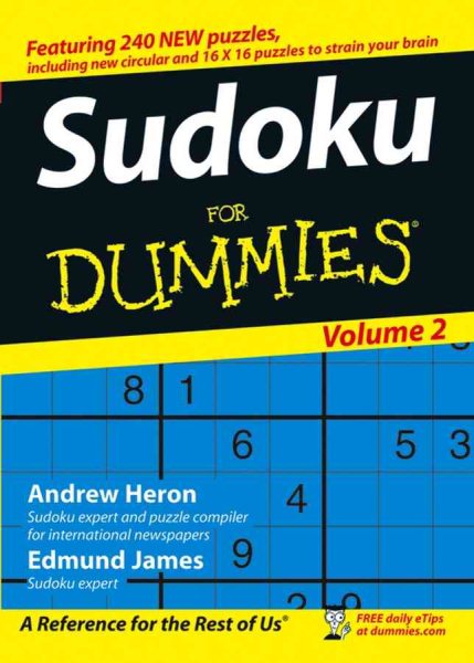 Sudoku for Dummies cover