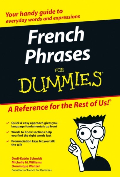 French Phrases For Dummies cover