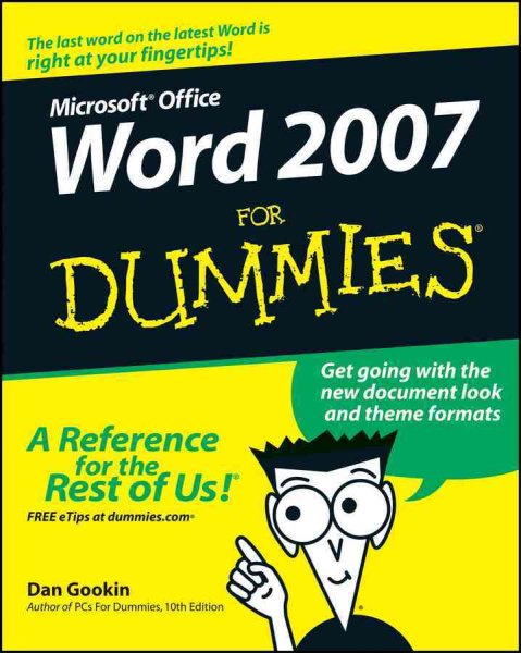 Word 2007 For Dummies cover