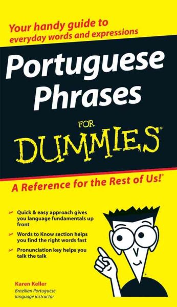 Portuguese Phrases For Dummies cover