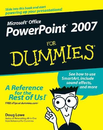 PowerPoint 2007 For Dummies cover