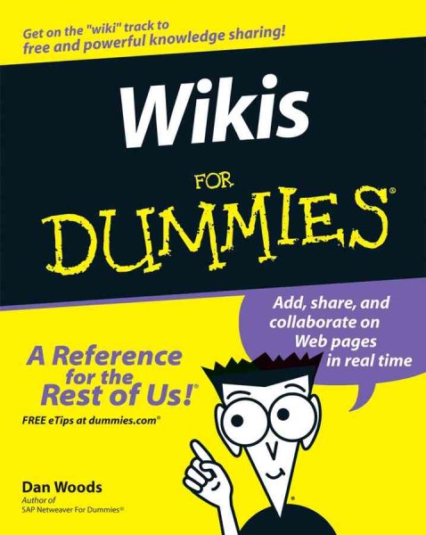 Wikis For Dummies cover