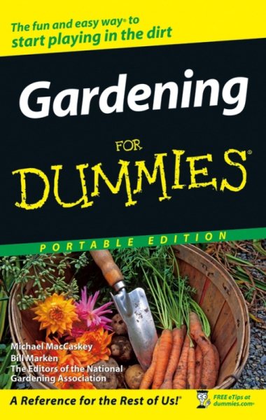 Gardening For Dummies cover