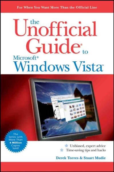 The Unofficial Guide to Windows Vista cover