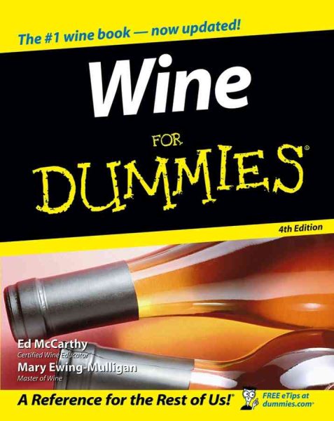 Wine For Dummies cover