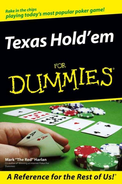 Texas Hold'em For Dummies cover