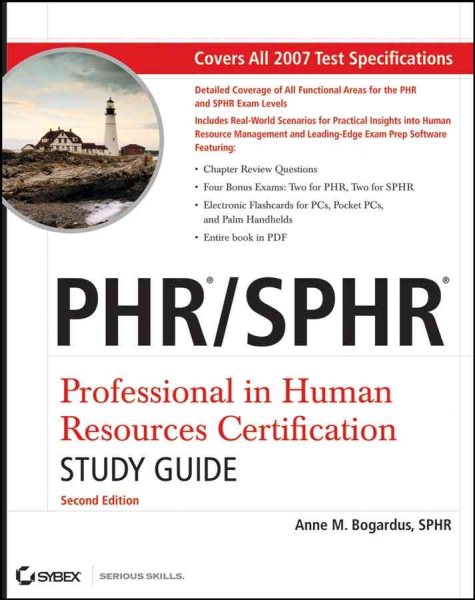PHR / SPHR Professional in Human Resources Certification Study Guide