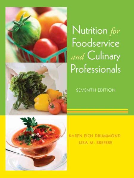 Nutrition for Foodservice and Culinary Professionals cover