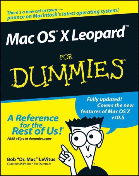 Mac OS X Leopard For Dummies cover