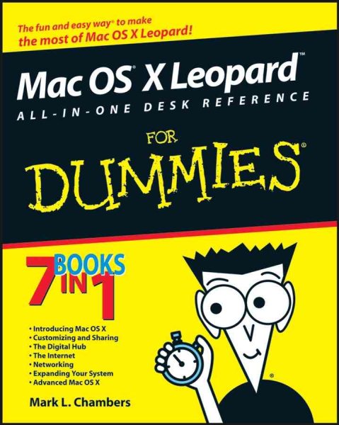 Mac OS X Leopard All-in-One Desk Reference For Dummies cover