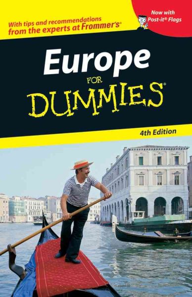 Europe For Dummies (Dummies Travel) cover