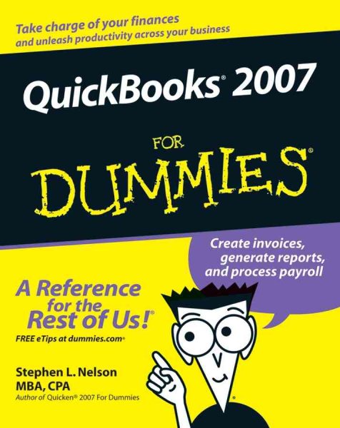 QuickBooks 2007 For Dummies cover