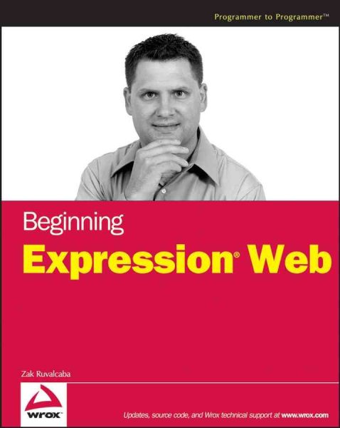 Beginning Expression Web cover