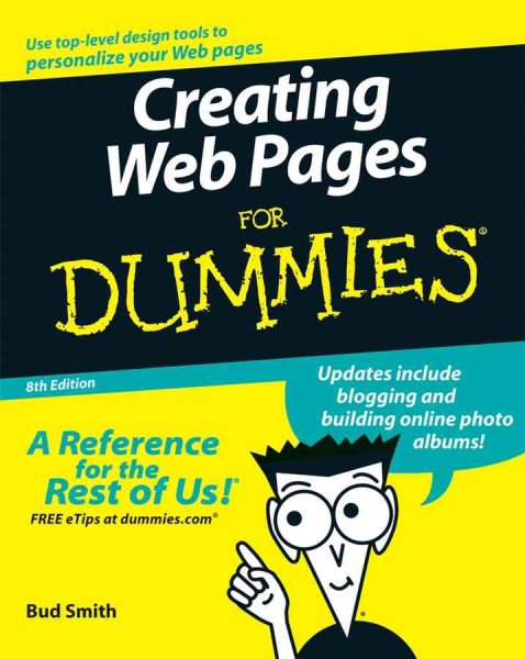 Creating Web Pages For Dummies, 8th Edition cover