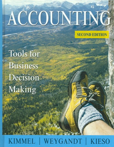 Accounting: Tools for Business Decision Making cover