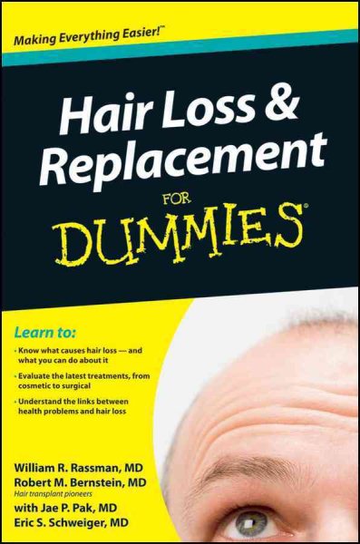 Hair Loss and Replacement For Dummies cover