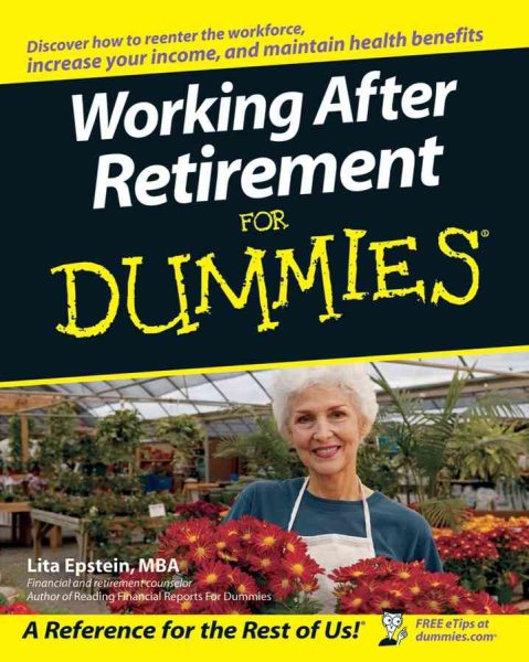 Working After Retirement For Dummies cover
