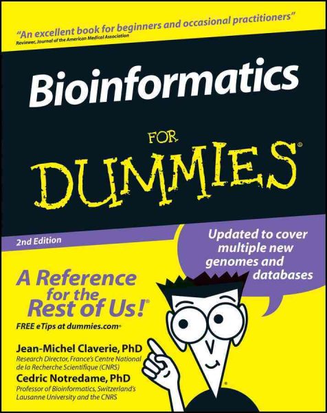Bioinformatics For Dummies cover