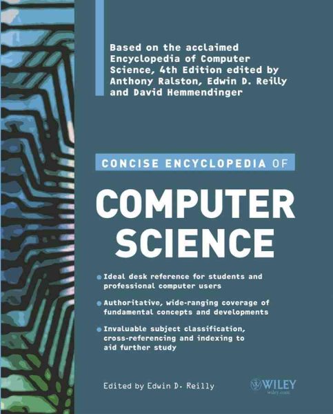 Concise Encyclopedia of Computer Science cover