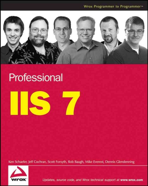 Professional IIS 7 cover