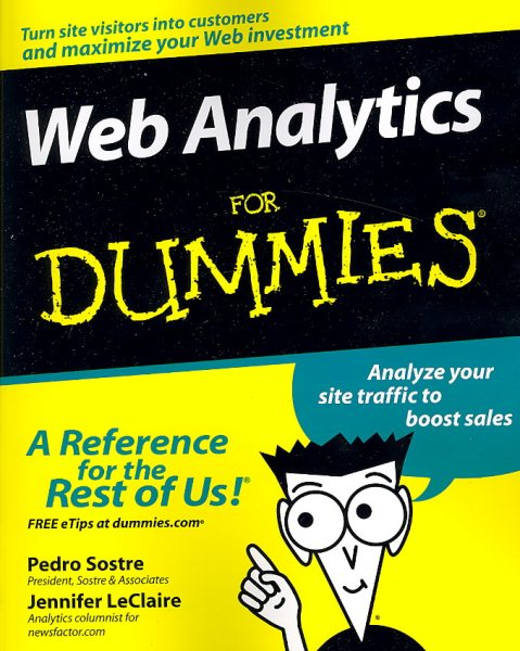 Web Analytics For Dummies cover