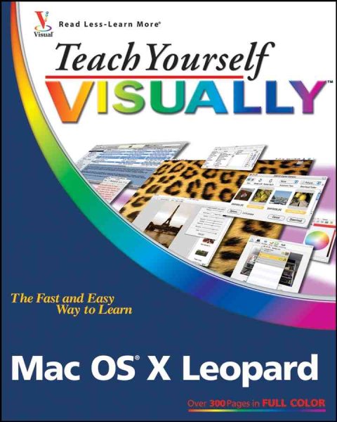Teach Yourself VISUALLY Mac OS X Leopard cover
