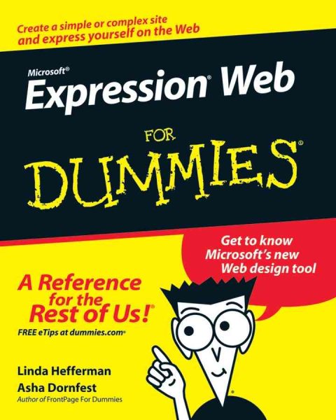 Microsoft Expression Web For Dummies cover