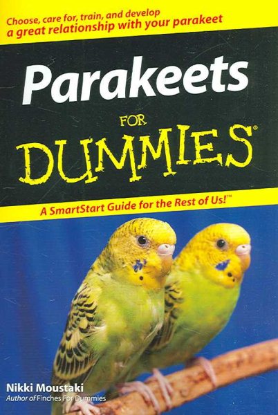 Parakeets For Dummies cover